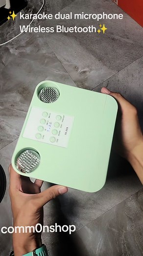 699.00 - 899.00 1,099.00 Save up to 36% Portable professional karaoke dual microphone Wireless Bluetooth 3D Stereo Speaker mic device#fypシ #fypage #trending #fyppppppppppppppppppppppp #virlvideo #fypシ