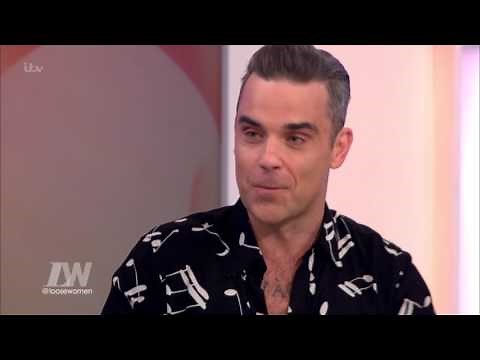 Robbie Williams Gets Teary Watching His Daughter Sing | Loose Women