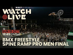 FISE SHANGHAI 2025 | BMX Freestyle Spine Ramp Pro Men Final