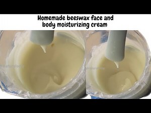 How to make beeswax face and body rich moisturizing cream