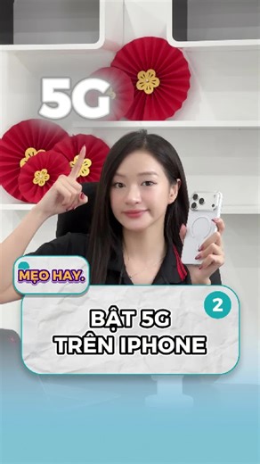 Cách bật 5G trên iPhone nâng cao kết nối