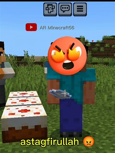 gak sopan ni manusia😡!!! #minecraft #lucu #minecraftmemes #shortsfeed credits to: ‪@IjayArt‬