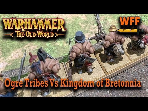 Ogre Tribes vs Bretonnia! | 2000pt Warhammer: The Old World Battle Report