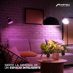 3.6K views · 13 reactions | Personaliza tu espacio con nuestros focos inteligentes y su intuitivo interruptor táctil. Dale un toque moderno y vibrante a tu hogar, explorando una variedad de tonalidades.  | MITZU | Facebook