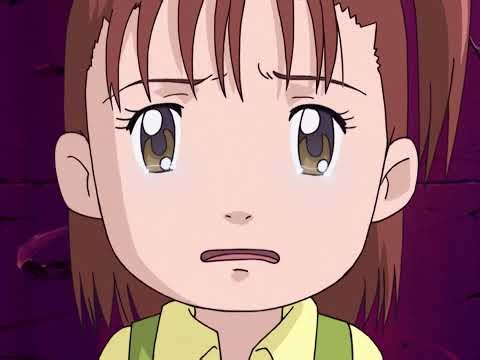 Jeri Katou/Katou Juri going crying of sadness (anime animation crying)