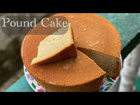 St. Lucian Sponge Cake. A simple recipe with everyday ingredients