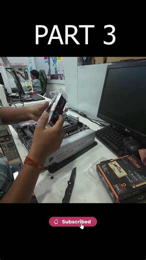 Gaming PC Assembly Part 3- Cable Routing That Actually Works #pcbuild #gaming #setup