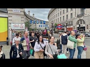 London - City Tour 2024 | Walking The Street of West London | Central London Walk [4K HDR]