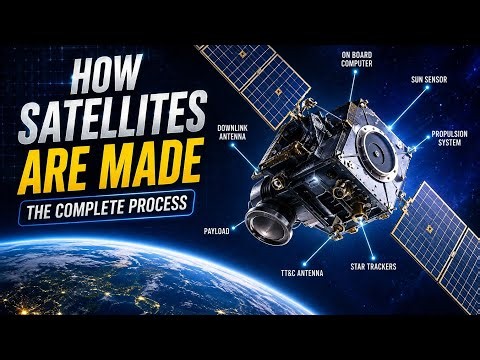 How Satellites Are Made | Inside the World's Most Advanced Satellite Factory