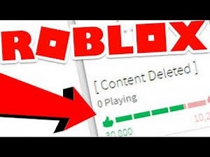 THIS GAME WILL BE DELETED FROM ROBLOX