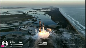 Musk's Starship Takes Off for Test Flight