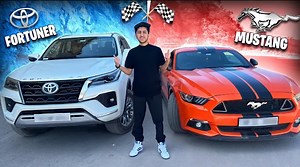 Mustang Gt Vs Fortuner 4x4 - Drag Race | As Gaming