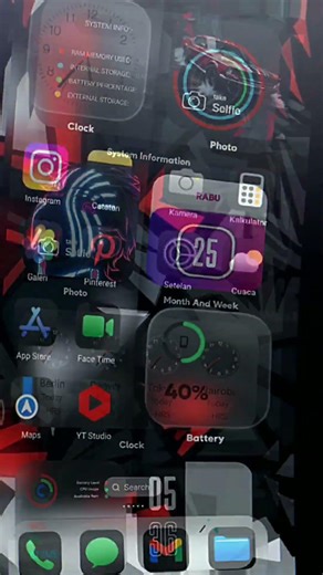 Best iOS Theme 🗿 For All Android 🔥 #TemaHP #Launcher #androidcustomization #wallpaperengine