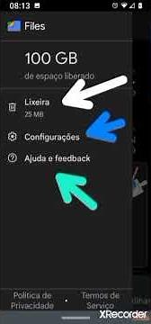 COMO USAR O FILES DO GOOGLE gerenciador de arquivos funções básicas.