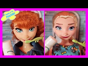 How to Brush Teeth Like Princess Elsa and Anna