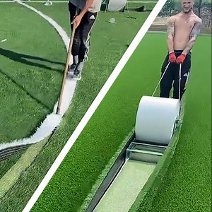 1M views · 785 reactions | The process of laying astro turf will amaze you!  | VT | Facebook