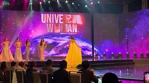 WATCH: Philippines' representative Maria Gigante's answer to the top 5 final question in Universal Woman 2024: What does a Universal Woman mean to you? | via Rhea Soco Neis, ABS-CBN News | ABS-CBN News