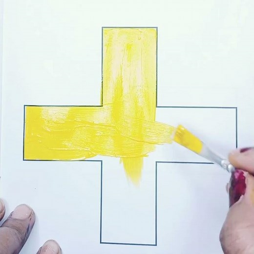 Plus Coloring for Kids | Easy Math Coloring #plus #addition #coloring #yellow #shorts #shortsfeed