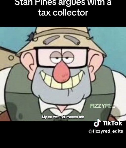 Grunkle Stan VS IRS #gravityfalls #meme #funny #animation #viral #fyp