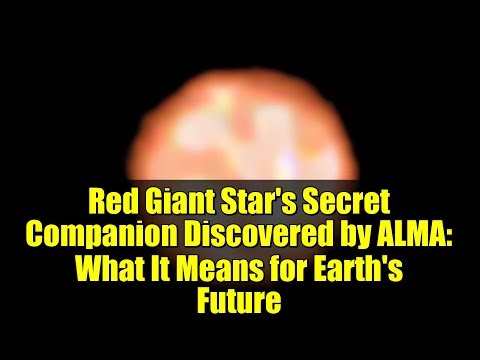 Red Giant Star's Secret Companion Discovered by ALMA: What It Means for Earth's Future
