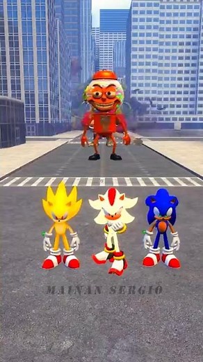 SONIC vs BRAINROT LIN GANG BOSS in GarrysMod COFFIN DANCE Part22 #brainrot #lingang #sonic