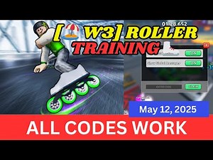 ALL Codes Work Roller Training ROBLOX, May 12, 2025
