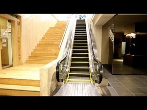 【日立製】ビッグエコー長野駅前店 昇りエスカレーター