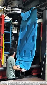 Plastic pallet production process