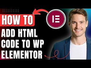 How To Add HTML Code To Elementor Wordpress 2026 Easily
