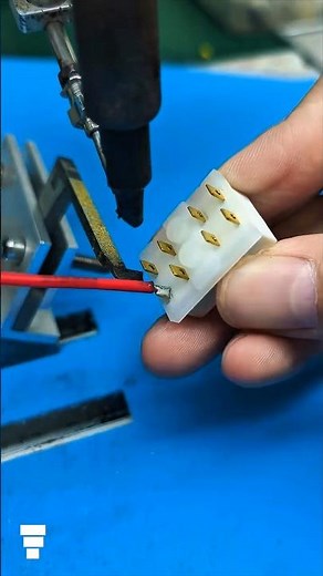 “Precision Spot Welding Connector Pins | High-Accuracy Wire Terminal Welding Tutorial”