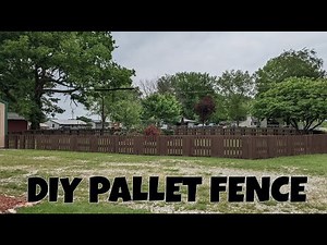 DIY Dog Kennel and How We Built Our Pallet Fence