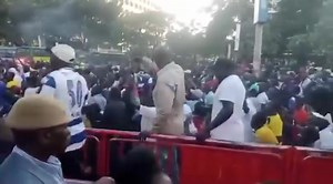 AFC Leopards fans throng into Nyayo Stadium,with the pulse of Isukuti Music and dance electrifying the atmosphere. | Andrew Tomno