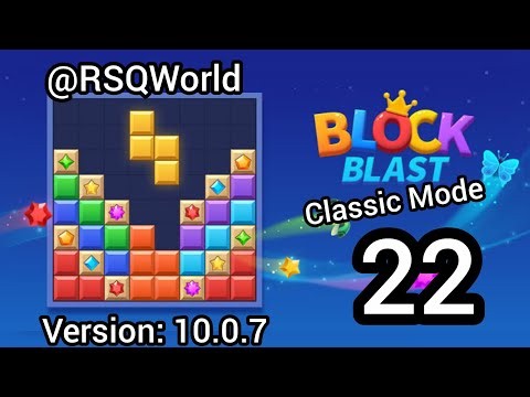 Block Blast Game Classic Mode New Best score Version 10.0.7 complete gameplay walkthrough