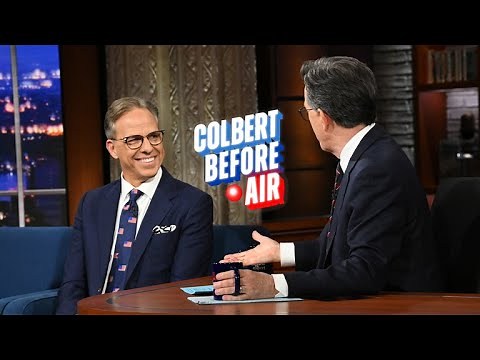 Colbert Before Air: Colbert and Tapper Look Back on Friendship, Tough Times, and Big Career Moments