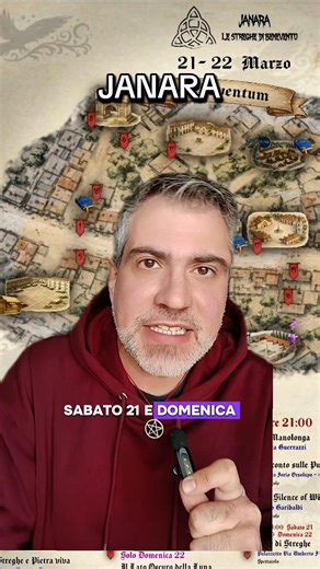 Il 21 e 22 marzo sarò a #Benevento al festival #Janara ✨ #streghe #stregoneria