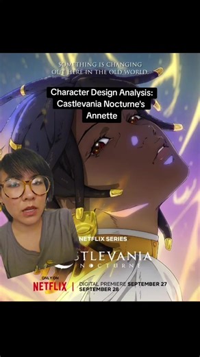 Annette Character Design in Castlevania Nocturne