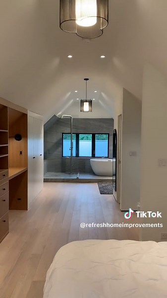 Here’s one of our whole floor remodels from start to finish. What would you do differently? #fyp