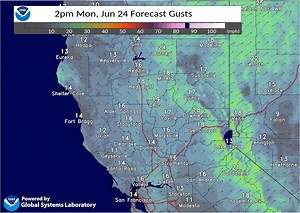 2.5K views · 19 reactions | Breezy to gusty onshore winds are expected through Wednesday this week with gusts 15 to 20 mph. Gusts up to 25 kts will be possible in and around the Delta. | US National Weather Service Sacramento California | Facebook