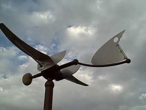 Kinetic Wind Sculpture - "Free Flight"