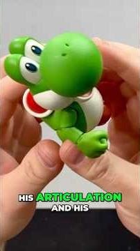 I love how posable this Yoshi figure is #shorts