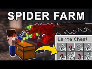 The BEST Spider XP Farm in Minecraft 26.3+ (Tutorial)