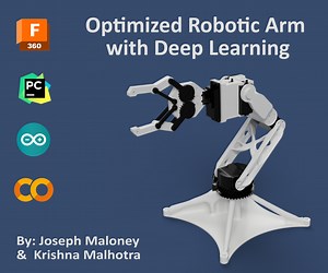 6 Axis Robotic Arm With Generative Design and Deep Learning