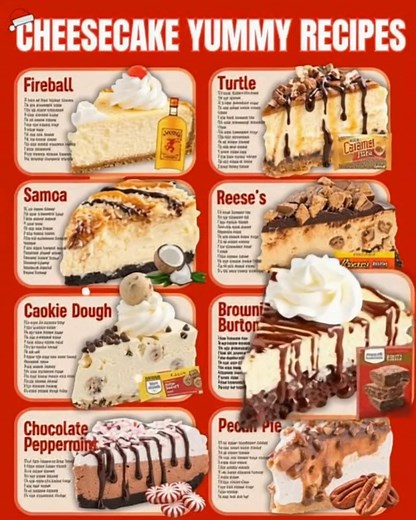 24K views · 279 reactions | CHEESECAKE YUMMY RECIPES  — 8...