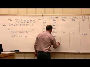 4 to 20 mA, 1-5 V, 3-15 psig Lesson #1