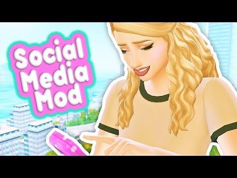 SOCIAL MEDIA MOD 📱💻 // THE SIMS 4 | MOD REVIEW