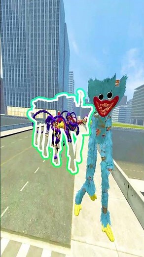 Can You Catch Huggy Car Eater vs Crabtanic in Big City GMod Ep.2