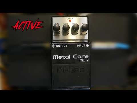 Two Minute Tone | BOSS ML-2 Metal Core | No Talking