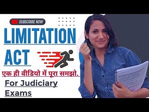 Limitation Act 1963 Full Lecture in one video || All Sections of Limitation Act in one video
