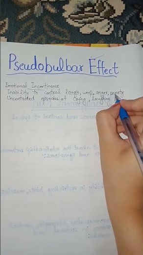 Pseudobulbar Effect||What happens in Pseudobulbar Effect?||What is meant by Pseudobulbar Effect?