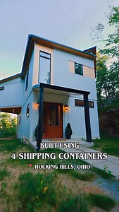 Would you stay at the Overlook Box Hop in Hocking Hills, Ohio ✨ | The Box Hop